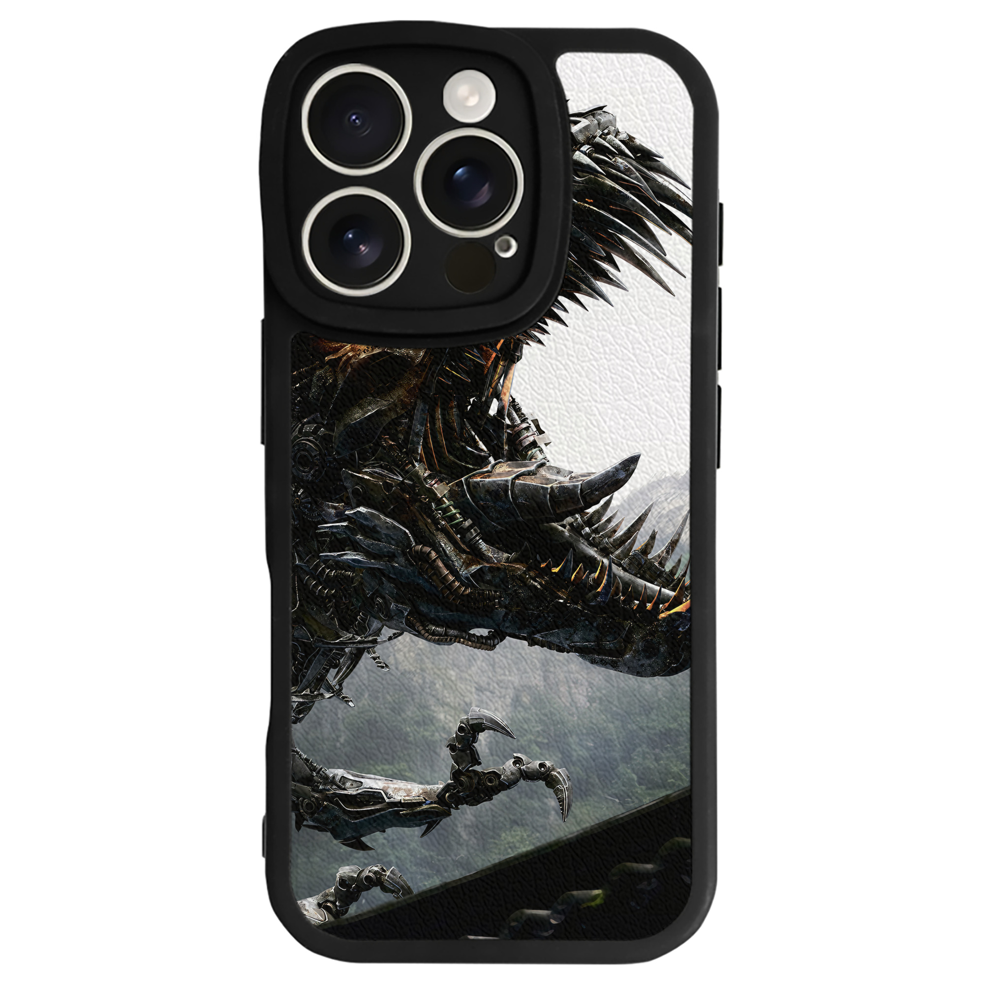 （画像用） Transformers トランスフォーマー 【iPhone 16シリーズ対応】シリコンスマホケース（レザー調） 材質：シリコン